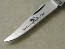 Parker Cut Co North Carolina Cutlery Club Medium Pearl Trapper Knife in Box Parker Cut Co North Carolina Cutlery Club Medium Pearl Trapper Knife in Box