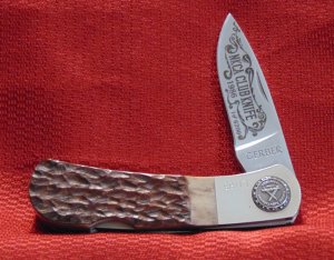 MINT CONDITION GERBER PORTLAND OREGON 97223 U.S.A. NKCA LOCKBACK 1986