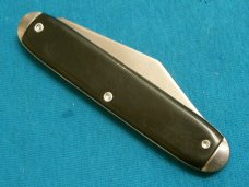 VINTAGE USA GAIL DAVIS WESTERN COWBOY NOVELTY ADVERTISING FOLDING JACK POCKET KNIFE KNIVES OLD D