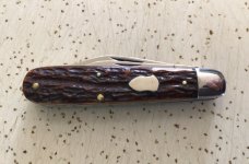 ANTIQUE/VINTAGE BONE CATTARAUGUS CUT CO LITTLE VALLEY #21479 JACK KNIFE/ SWEET to THE BONE ANTIQUE/VINTAGE BONE CATTARAUGUS CUT CO LITTLE VALLEY #21479 JACK KNIFE/ SWEET to THE BONE