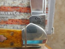 Case XX Antique Smooth Bone Mini CopperLock  (Lockback)