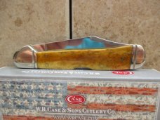 Case XX Antique Smooth Bone Mini CopperLock  (Lockback)