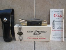 Case XX Shark Tooth Lockback Folding Hunter New Old Stock Case XX Shark Tooth Lockback Folding Hunter New Old Stock