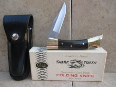 Case XX Shark Tooth Lockback Folding Hunter New Old Stock Case XX Shark Tooth Lockback Folding Hunter New Old Stock