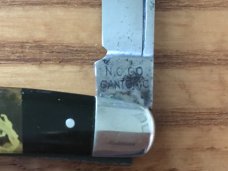 2 Congress Whittlers N.C.Co. Novelty Cutlery Co Canton, Ohio Vintage Pin Up Art