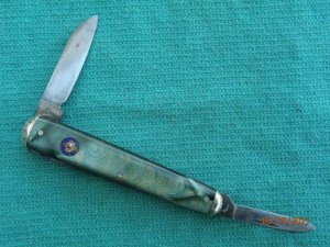 Western States Boulder Colo. Advertising Sleeveboard Pen B.P.O.E. Knife