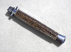 NEW OLD STOCK FRANK BELTRAME 13" GENUINE STAG ITALIAN STILETTO 