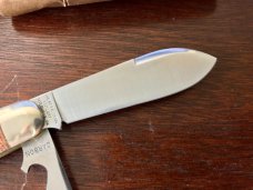 Great Eastern Cutlery Tidioute #852221CL Crown Lifter, Natural Canvas Micarta Handle, New (GEC 85) Great Eastern Cutlery Tidioute #852221CL Crown Lifter, Natural Canvas Micarta Handle, New (GEC 85)