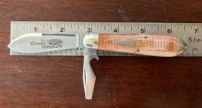 Great Eastern Cutlery Tidioute #852221CL Crown Lifter, Natural Canvas Micarta Handle, New (GEC 85) Great Eastern Cutlery Tidioute #852221CL Crown Lifter, Natural Canvas Micarta Handle, New (GEC 85)