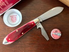 Great Eastern Cutlery Tidioute #852221CL Crown Lifter, Cherry Smooth Bone Handle, New (GEC 85) Great Eastern Cutlery Tidioute #852221CL Crown Lifter, Cherry Smooth Bone Handle, New (GEC 85)