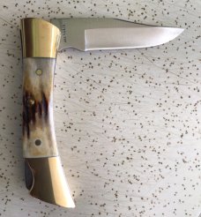 VINTAGE STAG CASE XX 1979 5197 L “SHARK TOOTH” LOCK BACK FOLDING HUNTING/POCKET KNIFE/NOS/“SWEET” VINTAGE STAG CASE XX 1979 5197 L “SHARK TOOTH” LOCK BACK FOLDING HUNTING/POCKET KNIFE/NOS/“SWEET”