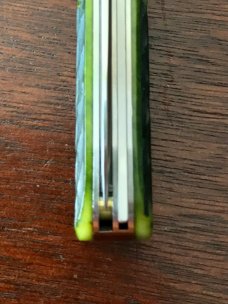 Great Eastern Cutlery Tidioute #152221 Urban Jack, Spring Green Jigged Bone Handle, New (GEC 15) 