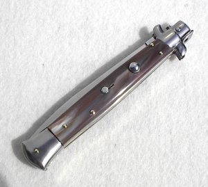 NEW 11" FRANK B. FRENCH BOVINE HORN ITALIAN STILETTO
