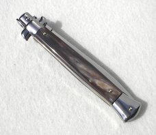 NEW 11" FRANK B. FRENCH BOVINE HORN ITALIAN STILETTO