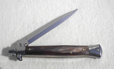 NEW 11" FRANK B. FRENCH BOVINE HORN ITALIAN STILETTO