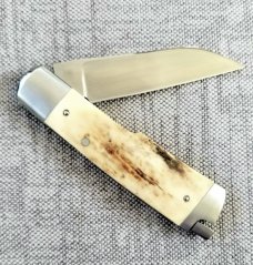 Bobby Toole Custom Mammoth ivory Taillock Knife,CPM-154 ,3 3/4..bolsters & caps..glass like scales Bobby Toole Custom Mammoth ivory Taillock Knife,CPM-154 ,3 3/4..bolsters & caps..glass like scales