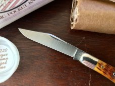 Great Eastern Cutlery Tidioute #331220 Conductor, Antique Autumn Jig Bone Handle, New (GEC 33) Great Eastern Cutlery Tidioute #331220 Conductor, Antique Autumn Jig Bone Handle, New (GEC 33)