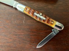 Great Eastern Cutlery Tidioute #331220 Conductor, Antique Autumn Jig Bone Handle, New (GEC 33) Great Eastern Cutlery Tidioute #331220 Conductor, Antique Autumn Jig Bone Handle, New (GEC 33)