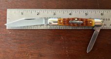 Great Eastern Cutlery Tidioute #331220 Conductor, Antique Autumn Jig Bone Handle, New (GEC 33) Great Eastern Cutlery Tidioute #331220 Conductor, Antique Autumn Jig Bone Handle, New (GEC 33)