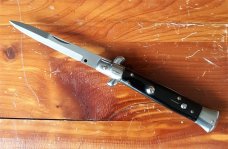 Vintage 9" Stiletto black Italy