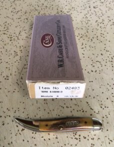 VINTAGE STAG CASE XX 1999 510096 D SMALL TEXAS TOOTHPICK POCKET KNIFE/NOS/ “DAMASCUS BLADE”/ “SWEET” VINTAGE STAG CASE XX 1999 510096 D SMALL TEXAS TOOTHPICK POCKET KNIFE/NOS/ “DAMASCUS BLADE”/ “SWEET”