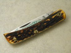 Case XX USA 1976 Stag 5137SS Kentucky Bicentennial Sodbuster Knife - In Box