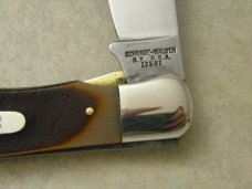 Schrade USA 125OT Delrin Linerlock Folding Hunter Knife & Pouch Schrade USA 125OT Delrin Linerlock Folding Hunter Knife & Pouch