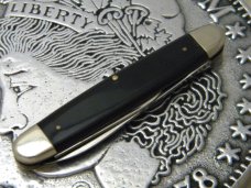 Vintage Gebr. Muller Kissing Crane Robt Klaas Solingen Germany Horn Pen Knife
