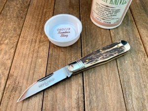 Great Eastern Cutlery Northfield Pemberton 06 Stag 1 Blade BD69