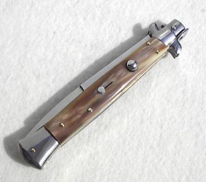 NEW 11" FRANK B. BRAZILIAN HORN ITALIAN STILETTO