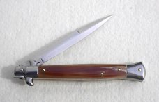 NEW 11" FRANK B. BRAZILIAN HORN ITALIAN STILETTO