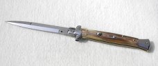 NEW 11" FRANK B. BRAZILIAN HORN ITALIAN STILETTO