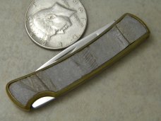 Buck 529 USA BuckSkin Folding Lockback Knife 