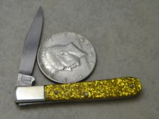 Fight'n Rooster Germany Gold Flake Mini Jack Knife