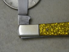 Fight'n Rooster Germany Gold Flake Mini Jack Knife