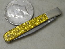 Fight'n Rooster Germany Gold Flake Mini Jack Knife