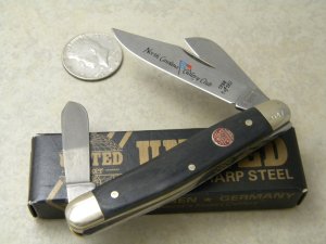 United Boker Germany Bone NCCC 1 of 175 Stockman Knife in Box 1988