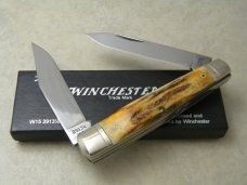Winchester Trademark USA 1988 Stag 2913 1/2 Moose Knife in Box Winchester Trademark USA 1988 Stag 2913 1/2 Moose Knife in Box