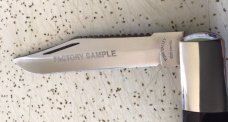 TUNA VALLEY CUTLERY CO 2014 INDIAN BUFFALO HORN FISH SCALER/BARLOW STYLE KNIFE/NOS/1 of A KIND/“MINT TUNA VALLEY CUTLERY CO 2014 INDIAN BUFFALO HORN FISH SCALER/BARLOW STYLE KNIFE/NOS/1 of A KIND/“MINT