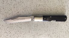 TUNA VALLEY CUTLERY CO 2014 INDIAN BUFFALO HORN FISH SCALER/BARLOW STYLE KNIFE/NOS/1 of A KIND/“MINT TUNA VALLEY CUTLERY CO 2014 INDIAN BUFFALO HORN FISH SCALER/BARLOW STYLE KNIFE/NOS/1 of A KIND/“MINT