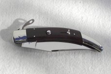NOS A.G.A. CAMPOLIN 11" CATALANA NICKEL SILVER BOLSTERS EXCOTIC BOKOTE WOOD SCALES