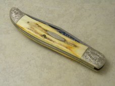 Case XX Stainless USA 1976 Stag 5165 Scrolled The American Spirit Bicentennial Folding Hunter Knife Case XX Stainless USA 1976 Stag 5165 Scrolled The American Spirit Bicentennial Folding Hunter Knife