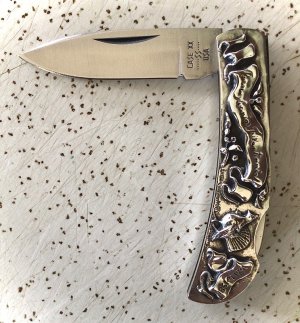 VINTAGE CASE XX 1981 K1051 SHAW LIEBOWITZ PA TRICENTENNIAL 1681-1981 STERLING POCKET KNIFE/PC is HOT
