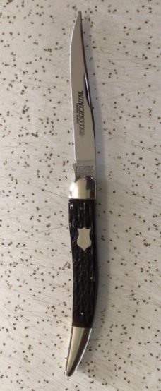 VINTAGE BONE WINCHESTER USA 1987 #1924 TOOTHPICK POCKET KNIFE/NOS / SWEET VINTAGE BONE WINCHESTER USA 1987 #1924 TOOTHPICK POCKET KNIFE/NOS / SWEET