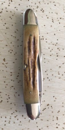 VINTAGE CASE XX RED LETTER 1978 GENUINE STAG MUSKRAT POCKET KNIFE VINTAGE CASE XX RED LETTER 1978 GENUINE STAG MUSKRAT POCKET KNIFE