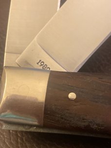 Remington Oct 88 R1128 Trapper Made Of Cocobolo Wood & Two Hand Honed 440 SS Blades Made In The USA Remington Oct 88 R1128 Trapper Made Of Cocobolo Wood & Two Hand Honed 440 SS Blades Made In The USA