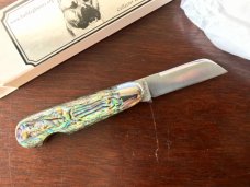 Bulldog (Great Eastern Cutlery SFO) #253110EO Little Jack, LVS Abalone Handle, New (GEC 25) Bulldog (Great Eastern Cutlery SFO) #253110EO Little Jack, LVS Abalone Handle, New (GEC 25)