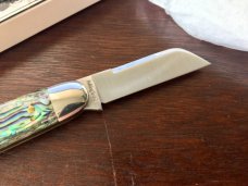 Bulldog (Great Eastern Cutlery SFO) #253110EO Little Jack, LVS Abalone Handle, New (GEC 25) Bulldog (Great Eastern Cutlery SFO) #253110EO Little Jack, LVS Abalone Handle, New (GEC 25)