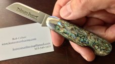 Bulldog (Great Eastern Cutlery SFO) #253110EO Little Jack, LVS Abalone Handle, New (GEC 25) Bulldog (Great Eastern Cutlery SFO) #253110EO Little Jack, LVS Abalone Handle, New (GEC 25)