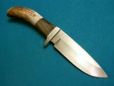 CUSTOM STAG FIXED BLADE HUNTING SKINNING SURVIVAL SHEATH KNIFE KNIVES CUSTOM STAG FIXED BLADE HUNTING SKINNING SURVIVAL SHEATH KNIFE KNIVES